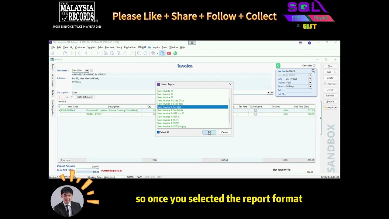 📄 SQL Accounting Tutorial: How to Create a Sales Invoice