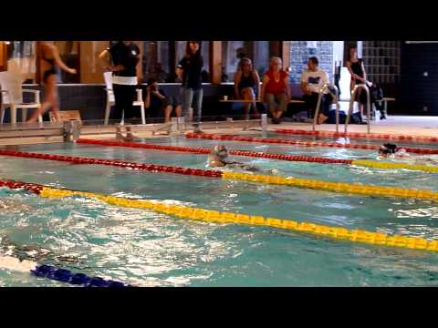 Mora Cup 9-10 april 2011 Klara Lundqvist 100m bröstsim.MOV