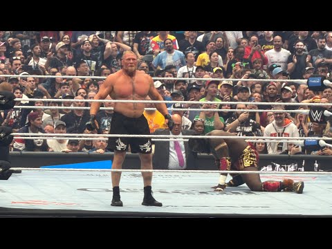 Brock Lesnar FINAL FULL MATCH vs Oba Femi - WWE WrestleMania 42