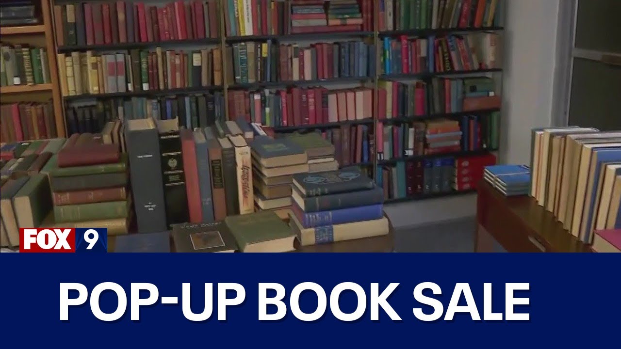 Massive pop-up book sale in St. Paul