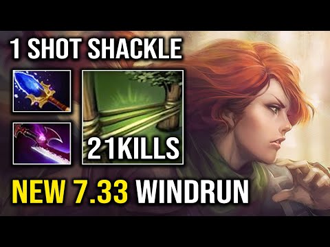 How to Build Silver Edge on 7.33 with New Meta Windranger For Infinite Windrun Invisible Dota 2