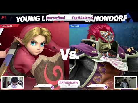 Afterglow #1 Top 8 Losers Quarters: JADO (Young Link) vs DrWatts (Ganondorf)