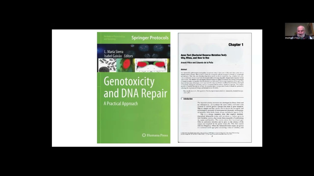 Evaluación de sustancias de uso fitosanitario con ensayos de mutageniciad y red española de métod