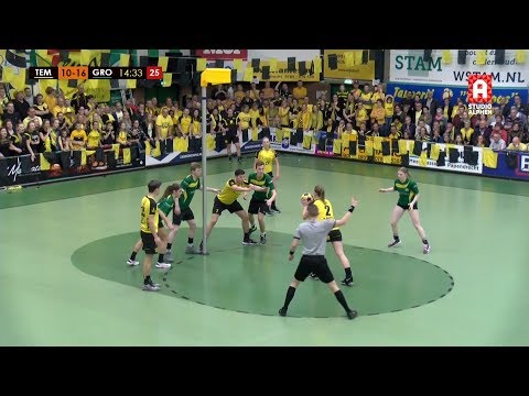 Samenvatting korfbalfinale Tempo - Groen Geel (zaterdag 30 maart)