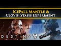Destiny 2 Lore - Icefall Mantle Exotic Lore! What happened when Clovis Bray experimented with Stasis