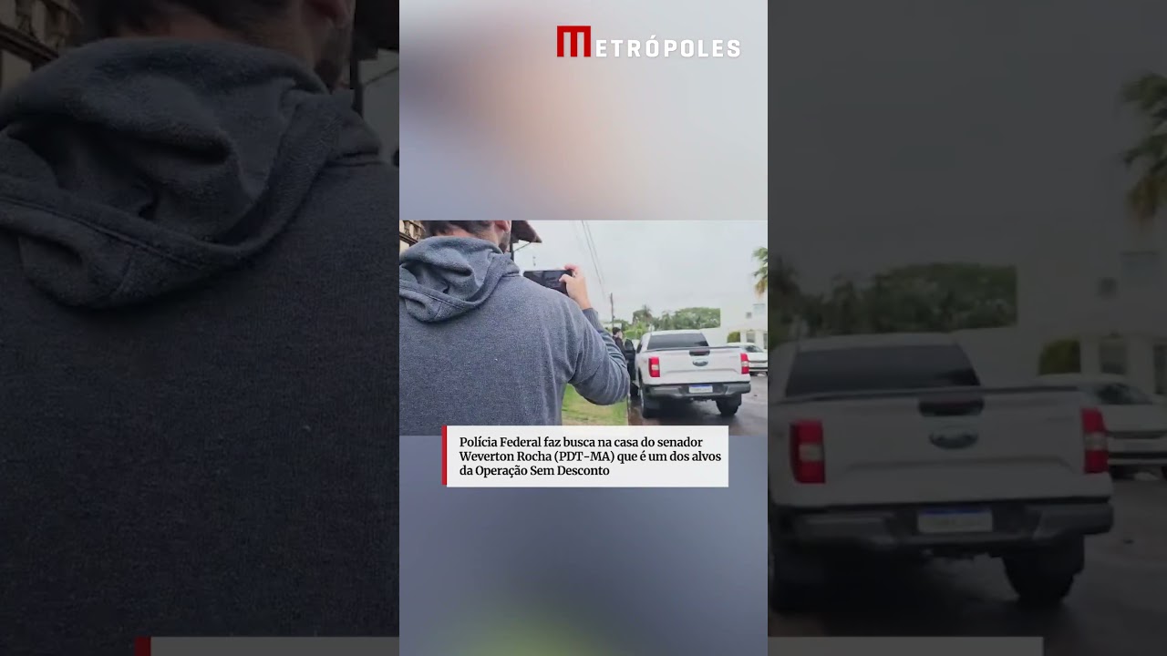 PF faz busca na casa do senador Weverton Rocha (PDT-MA) que &eacute; um dos alvos da Opera&ccedil;&atilde;o Sem DescontoS