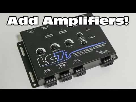 Add Amplifiers to a Factory Audio System - AudioControl LC7i Line Output Converter