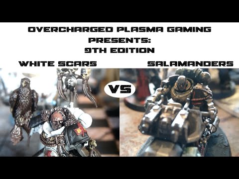 9th Edition Battle Report | White Scars vs Salamanders | Mission 13 GT Mission Pack 2020