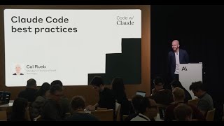 Claude Code best practices | Code w/ Claude