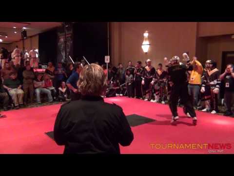 Team Paul Mitchell International vs Team Full Circle Black Round 1 Men's Team Fighting at Diamond Nationals 2012 Merge