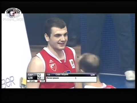 SERBIAN KLS RADIVOJ KORAC CUP: 2012 final - Partizan Belgrade vs Crvena Zvezda