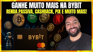 Bybit é tudo que você precisa: renda passiva, PIX e ganhos automáticos