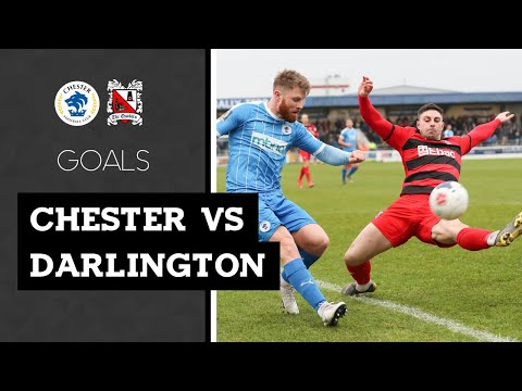Goals: Chester v Darlington