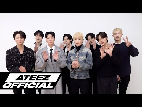 ATEEZ(에이티즈) Global Prima aprilis Artist 선정 감사 인사