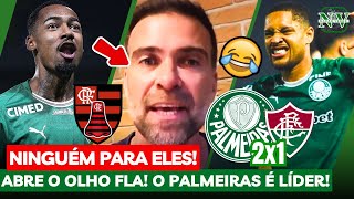 🔥 Pilhado SURTA com vitória do Palmeiras 2x1 Fluminense e manda recado ao Flamengo: O líder chegou!
