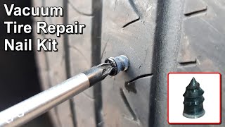 Vacuum Tire Repair Nail Kit