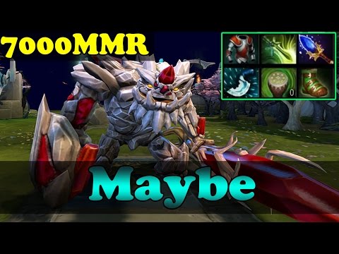 Dota 2 - Maybe 7000 MMR Plays Tiny Vol 2 - Ranked Match Gameplay!