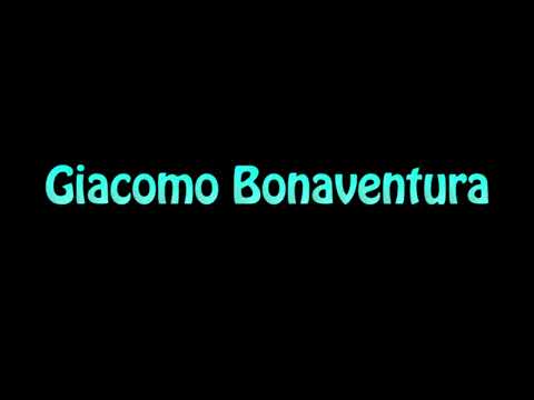 Learn How To Pronounce Giacomo Bonaventura