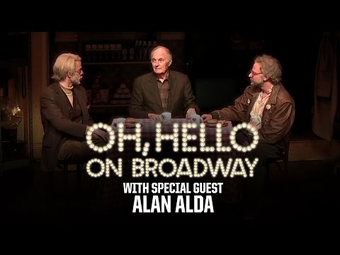Alan Alda upstages Nick Kroll and John Mulaney in "Oh, Hello"