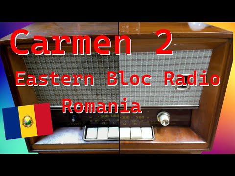 Carmen 2 1963 radio from Romania - Restored