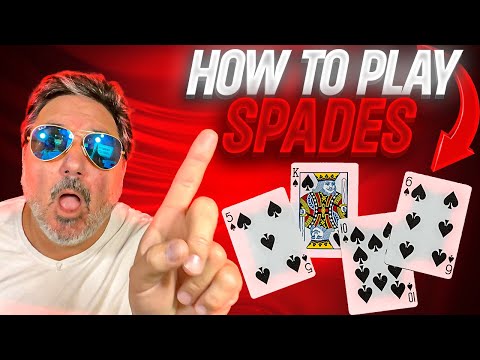 How To Play Spades - For Beginners - SUPER SIMPLE LESSON - YouTube