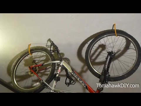 YouTube video about: How to hang bikes from garage ceiling?
