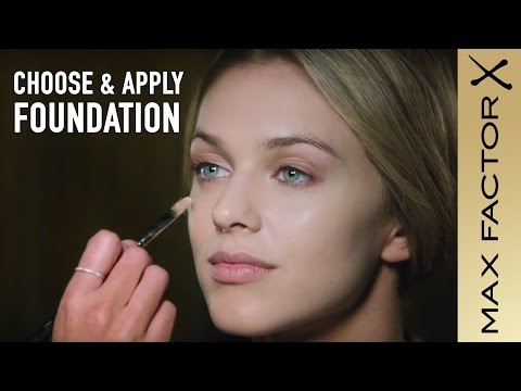 How to Choose and Apply Foundation and Concealer: Max Factor Foundation Tutorial