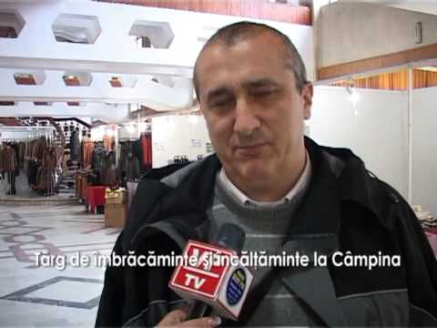 Târg de îmbrăcăminte şi încălţăminte la Câmpina