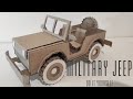 How To Make A Cardboard Jeep