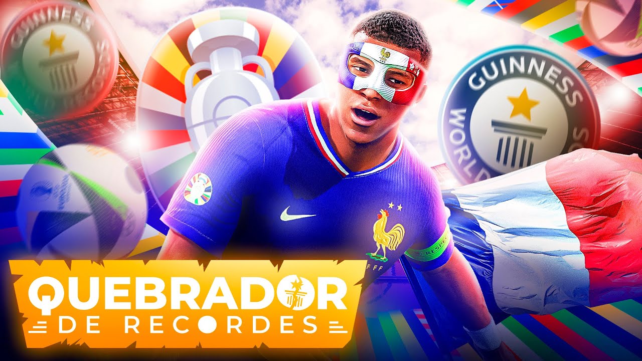 Mbappé DESTRÓI o recorde do Platini? 💥 — Quebrador de Recordes: 9 gols na Eurocopa!