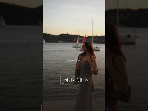 Moments in Lisbon....💜 Video: @moment_crafter #aesthetic #sunset #beach #ocean #travel