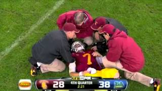 UCLA's Anthony Barr sacks Matt Barkley