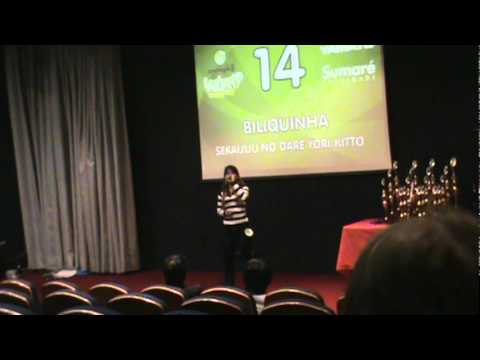 Animeke Festival VII - JPOP ROCK - Biliquinha - Sekaijuu No Dare Yori Kitto