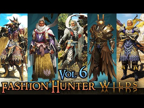 FASHION HUNTER WILDS | Vol. 6 - Monster Hunter Wilds Fashion Layered Armor Sets