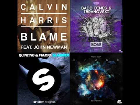 Ibranovski vs Quintino vs Calvin Harris vs Micha Moor - Bone Slammer Space Blame (LUXXJAXX Mashup)