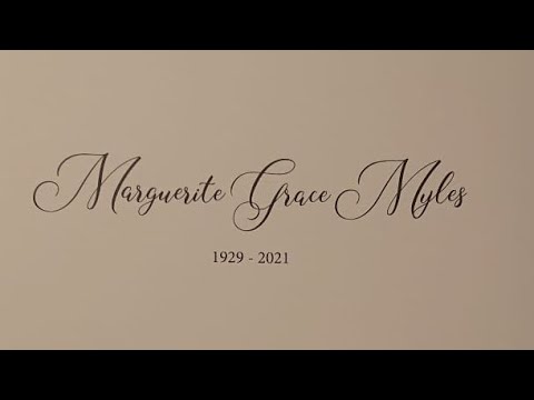 Celebration Service of Rita Myles