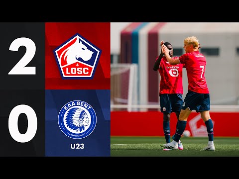 MATCH AMICAL I Le LOSC s'impose 2-0 face aux U23 de La Gantoise 👏