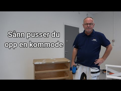 Per Myhre viser møbeloppussing steg for steg