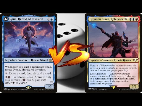 French Champion Alex Habert (Rona) VS Anthony Nunez (Ghyrson) - MTG EDH Duel Commander