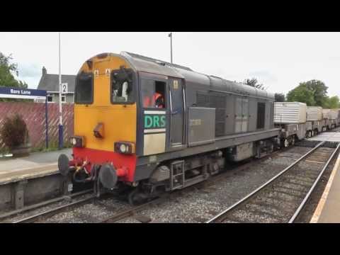20304 Top'n'Tail 20303 Heysham flasks,6C51 Sellafield-Heysham,6C52 Heysham-Sellafield 29th June 2012