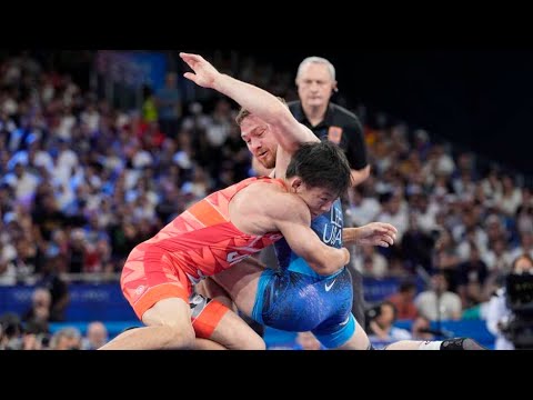 Spencer Lee vs Rei Higuchi 2024 Olympics 57kg Gold Medal Match