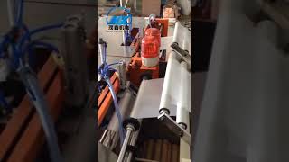 Máy cắt cuộn tự động 2 làn túi flat có lõi