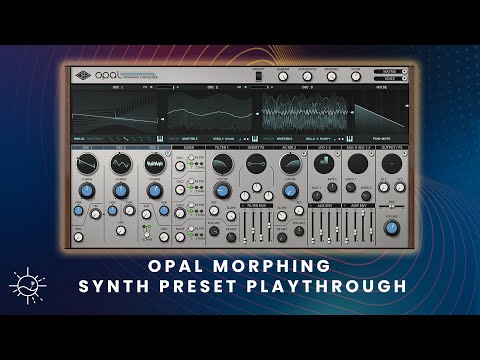 Opal Morphing Synthesizer | Preset Playthrough | Hear It In Action