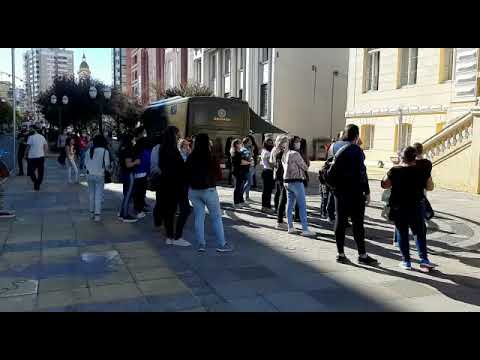 Portal Leouve - Novos protestos de trabalhadores terceirizados em Bento Gonçalves