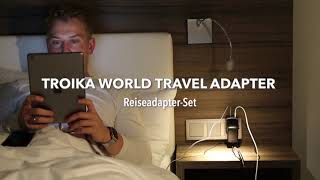 TROIKA WORLD TRAVEL ADAPTER - TRA45