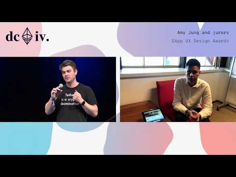 DApp UX Design Awards by Amy Jung (Devcon4)
