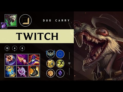 Twitch ADC vs Kai'Sa - EUW Challenger Patch 25.24