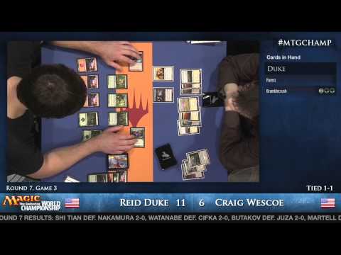 2013 World Championship - Magic 2014 Draft Round 7 - Reid Duke vs. Craig Wescoe