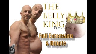 Big Bloated Pregnant Belly with Ripple and Roll        by The Belly King 👑