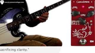 Video thumbnail for Cusack Music Screamer Bass Overdrive by Prymaxe